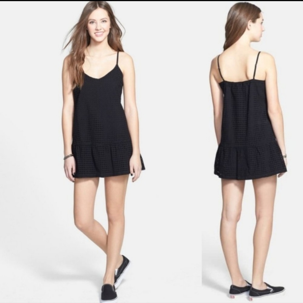 Vans Freeze Up Eyelet mini dress